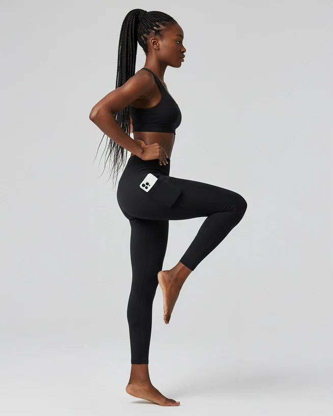 High-Rise Pant with Pockets